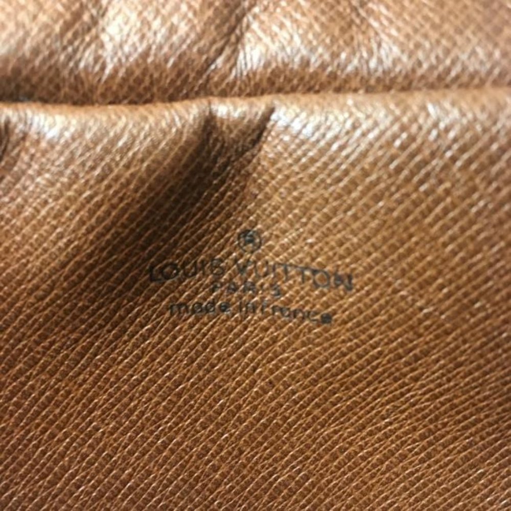 #46769 Toilette Cosmetic Evening Beauty Handbag Vanity Brown Monogram Canvas - Picture 6 of 12